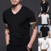 fi Hot New T-Shirt Tee Tight Plus Top Fitn Sports Summer Hip Hop L-2XL T-Shirts T-shirt Plain Pullover L9LH#