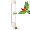 Autres fournitures d'oiseaux Perroquet Potable Bouilloire Distributeur d'eau portable Conteneur 130ml Cage Feeder pour