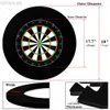 Darts Dartboard Surround Wall Protector EVA Splicing Ring Stable Dart Board without Additional Mounting 18 Inch 4 Pcs 24327