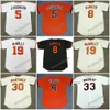 BROOKS ROBINSON CAL RIPKEN DAVE McNALLY DAVEY JOHNSON DENNIS MARTINEZ DOUG DeCINCES EARL WEAVER EDDIE MURRAY Throwback honkbalshirt voor heren, 1969-2001, S-5XL