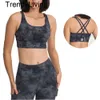 Nouveau soutien-gorge de Yoga pour femmes été en forme de U sans anneau en acier soutien-gorge de sport intégré pour femmes Gym sans manches Fitness Yoga marque de mode Yoga