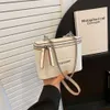 Designer luxe mode crossbodytassen Koreaanse versie van Maillard Bucket Bag 2023 Nieuwe minimalistische en modieuze enkele schouder Crossbody kleine tas