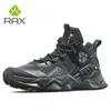 Rax Men Waterproof Hiking Shoes Breathable Hiking Boots Outdoor Trekking Boots Sports Sneakers Tactical Shoes 240313
