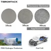 Plaque poreuse en titane, plaque frittée en poudre de titane, filtre poreux en microns, principalement utilisée pour la production d'hydrogène PEM, matériaux de filtration