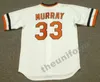 BROOKS ROBINSON CAL RIPKEN DAVE McNALLY DAVEY JOHNSON DENNIS MARTINEZ DOUG DeCINCES EARL WEAVER EDDIE MURRAY Throwback honkbalshirt voor heren, 1969-2001, S-5XL