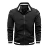 Hommes Pardessus Nouvelle Arrivée Printemps Automne Sportswear Hommes Casual Solide Fi Slim Bomber Veste Baseball Vestes Veste Homme Top l4hy #