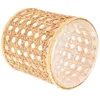 Candle Holders Rattan Shade Glass Cover For Windproof Household Shades Vintage Holder Covers