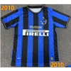 Mens T-Shirts T-Shirt Da Uomo 95 96 97 98 2002 2000 Milito Sneijder Zanetti Maglia Inter Milan Vintage Etoo Kalsiyo Djokovic Bag Bir Otc0o