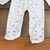 Classici Jumpuit neonati logo Stampare vestiti per bambini piccoli baby a cinque pezzi set di dimensioni 0-6 m tuta per asciugamano cappello da asciugamano fang bei abbraccia una trapunta 24mar