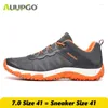 Chaussures de cyclisme Auupgo 2024 Version 7.0 Water pour unisexe Pro, semelle de poulpe, châssis en amont, baskets couleur Orange noir blanc