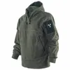 mege Mens Winter Fleece Jacket Tactical Army Military Thermal Warm Police Work Coats Safari Jacket Outdoor Outwear Windbreaker s7pU#