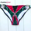 Mulheres Swimwear Deka Mulheres Impresso Brasileiro Diamante Biquinis Set Halter Bandage Terno Push Up Swimsuit Biquini Verão Beachwear