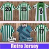 1997 1998 Denilson Olias Fias Mens Mens Retro piłka nożna Long Sleeve 1995 1997 Alexis Rerto Home Grenn White Football Shirt krótkie mundury dla dorosłych