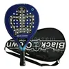 3K Carbon Fiber Plate Type Paddle Padel Tennis Racket Professional Badminton Master Piton 2.0 Sports Racquet 240313