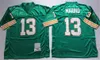 Rétro Foobtall 40 Pat Tillman Jersey 1994 Vintage 12 Bob Griese 13 Dan Marino 39 Larry Csonka 75e anniversaire Noir Rouge Blanc Vert Homme Vintage Toute équipe cousue