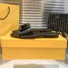 Designer Baguette Slides New Fashion Slippers Ladies Sandals Letter Slide Strick Summer Dust Bag