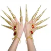 Link Bracelets Girl's Fashion Belly Dance Finger Golden Bracelet Jewelry