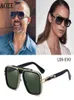 Lunettes de soleil 2021 Mode Cool LXNEVO Style Square Pilot Hommes Femmes Vintage Classic Brand Design Lunettes de soleil Shades 95882 avec boîte2435153