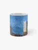 Tazze Blu Amburgo Tazza da caffè Tazze in ceramica Bicchieri freddi e termici Thermo da trasportare Kawaii
