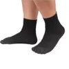 Men's Socks 5 Pairs Men Five Finger Toes Athletic Sport Cotton Breathable Winter Warm Ankle