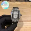 Дизайнерские роскошные RM запястье для часов Mens Mechanics Watch Начатые часы Дамы Dream Dream Игольское кольцо с бриллиантовым кольцо