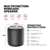 2024 hot selling blue tooth speaker outdoor waterdichte draadloze TWS mini subwoofer professionele muziek mini draagbare luidspreker