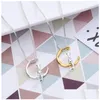 Collane con ciondolo Nuova collana a forma di luna di gatto carino per le donne Catene di scatole di animali in oro Sier Gioielli di moda Regalo Pendenti con consegna di goccia Dhlr1