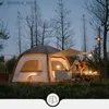 Tenten en schuilplaatsen Naturehike Ango Air Outdoor Zilver gecoate opblaasbare tent met zonnebrandcrème Draagbare camping Grote ruimte Opvouwbare tent Park Familietent24327