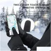 Gants de ski Winter Handschoenen Men Femmes Bélos à vent imperméables MTB THERMAL TOUCH TOUCHE SOINS SOIX SOINS 230909 DROP DIVRION OU OTE6Z