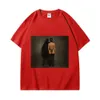 rapper Kanye West Vultures Álbum Capa Design Gráfico Camisetas Hip Hop Tendência Vintage T-shirt Unissex Casual Pure Cott Camisetas D8bG #