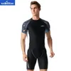 Maillots de bain pour hommes Hommes Élastique Lycra Séchage rapide Maillot de bain Surf Crème solaire Protection UV Rash Guard Plongée Chemise de plage serrée et ventes séparées courtes 24327