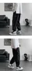 Мужские брюки-карго с боковыми карманами 2023 Новинка Ribbs Черные хип-хоп Повседневные мужские брюки для бега Fi Повседневные уличные брюки 62xv #