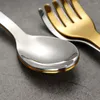 Fourks 1 / 2pcs Spoon pour enfants et fourchette Silver en toute sécurité pour les enfants.Conception intéressante non-toxique polyvalente durable