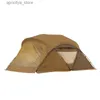 Tendas e abrigos FLAMES CREED 5-8Person Outdoor Camping 40D Nylon Tent Grande Tarp Tower Base Camp Lightweight Wood Stove 4 Season Tent Shelter24327