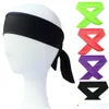 Sihirli Scarves Sport Head Bands Yoga Saç Band Kamuflaj Ter Bantları Basketbol Saç Bandı Nem Koşu GGA3516 LL DRO DHQIL