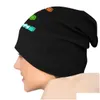 Bonnet / Skull Caps Beanie / Skl Bonnet Chapeaux Dnd Game Hommes Femmes Tricot Chapeau Dommage Dés Hiver Chaud Cap Bonnets Thermique Élastique X0907 Dr Otjjs