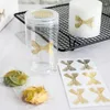 Window Stickers Gold Bow Candle Sticker DIY Tools Handmade Bedroom Home Decoration Making Supplies Family Gift