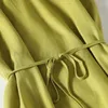 Casual Dresses Modishdutti High Quality 2024 Summer Women Fashion Sleeveless Linen Halter Straps Female Backless Midi Dress