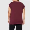 Camiseta básica feminina com ajuste regular, preço de atacado/camiseta barata de manga curta com gola redonda para 2024