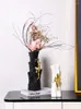 Vaser modern hart karaktär vas torkat blomma arrangemang hem vardagsrum skrivbord skulptur hantverk kontor skåp figurer ornament