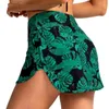 Gonna da bagno SolidLeafLeopardPrint da donna per donna Costume da bagno a vita alta Pantaloni bikini Pantaloncini sportivi Gonne