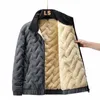 2023 Autumn and Winter New Lamb Wool Padded Jacket Men's Casual Loose Thick Warm High Quality Large Size Coat L-7XL G9S4#