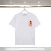Polo casa blanca mens t shirt 24 wiosna/lato nowy gradient łukowy druk literowy duża koszulka