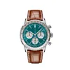 2024 TOP Luksusowe męskie navi Time Pro Avenger Chronograph 44 mm zegarki wiele kolorów gumowe zegarki zegarki szklane na rękę