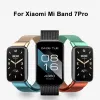 Pulseras Correa de acero inoxidable para Xiaomi Mi Band 7 Pro pulsera de Metal accesorios Correa reemplazo correa de reloj mi band 7 Pro