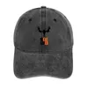 Berretti Grigio Meat Eater Logo Cappello da cowboy Rave Hiking Donna Beach Fashion Uomo