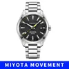 Montres-bracelets 41mm hommes de luxe horloge Miyota 8215 calendrier automatique date montre mécanique verre saphir acier inoxydable lumineux