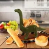 Supports à tacos en forme de dinosaure, support alimentaire créatif en plastique amusant pour la Table de cuisine pour les parents et les enfants, décoration de Table à la maison