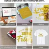 Window Stickers Glitter Heat Transfer Film 19" X 39" Shiny PU HTV Press Sheet/Roll Iron-on Tshirt Fabrics For Cricut Silhouette