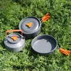 Köksredskap sätter vatten kanna för camping matlagning set utomhus krukor vilda och resor kök grill väska